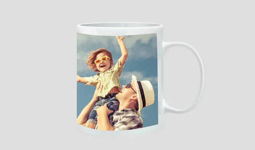 Photo printed onto a mug